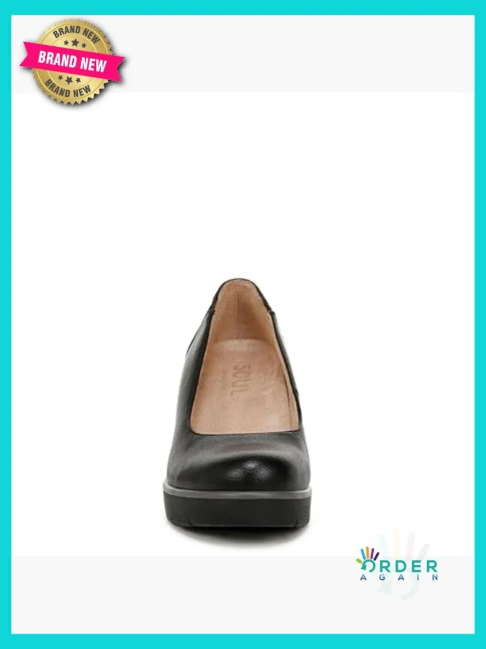 Women's Wedge Heels Comfy Casual Closed Toe Memory Foam Arch Support